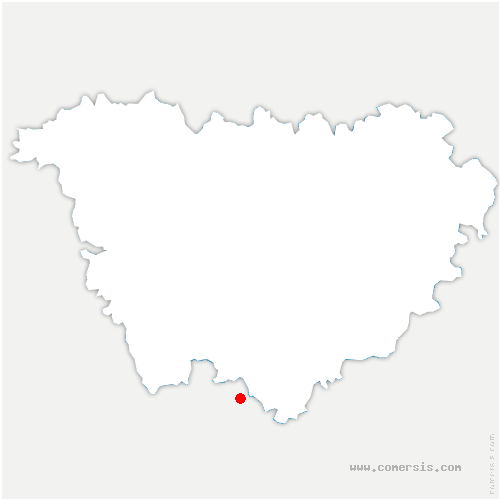 carte de localisation de Madriat