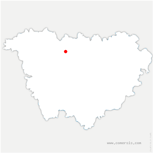 carte de localisation de Mars