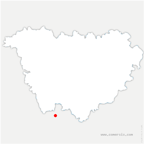 carte de localisation de Mazoires