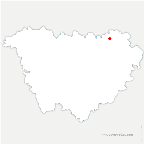 carte de localisation de Monistrol-sur-Loire