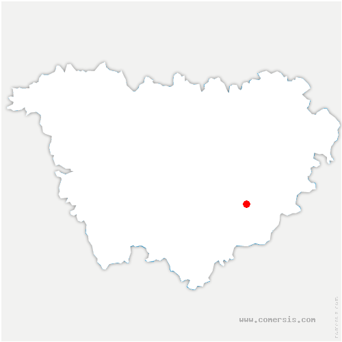carte de localisation de Montusclat