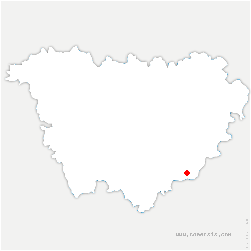 carte de localisation de Rive-de-Gier