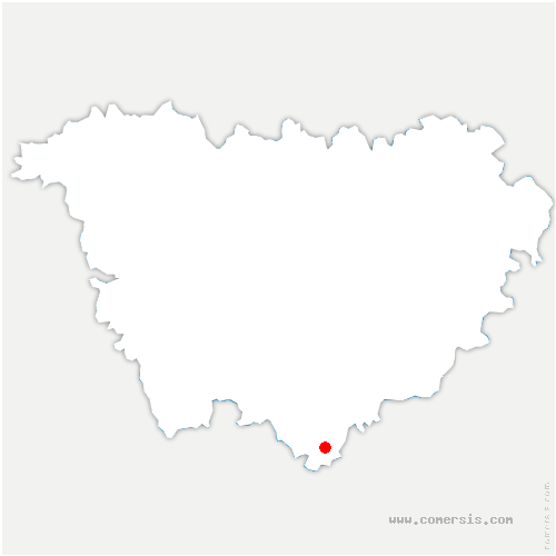 carte de localisation de Roche-la-Molière