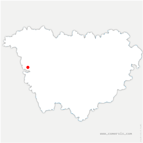 carte de localisation de Saint-Cirgues
