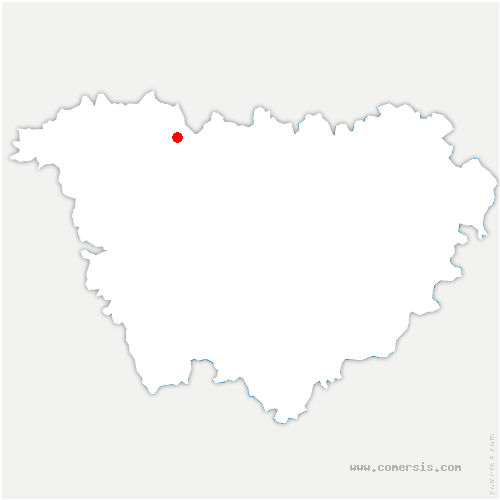 carte de localisation de Saint-Didier-sur-Doulon