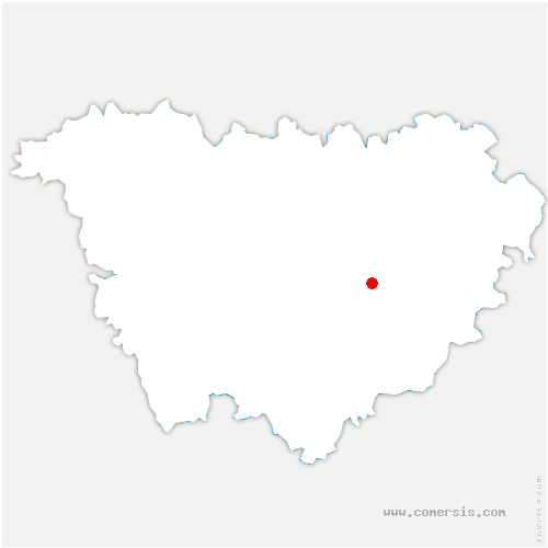 carte de localisation de Saint-Étienne-Lardeyrol