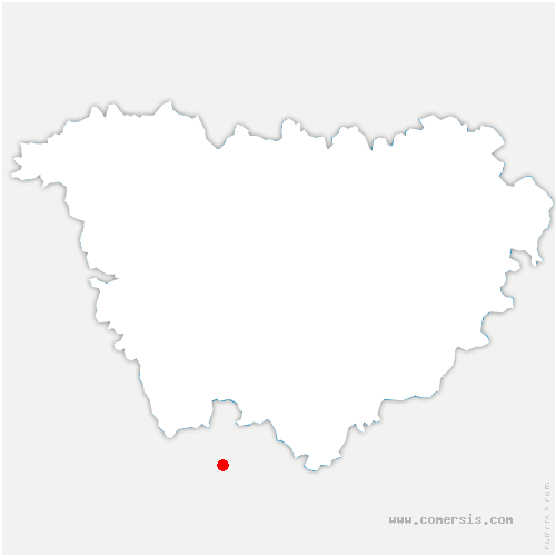 carte de localisation de Saint-Hilaire-Cusson-la-Valmitte