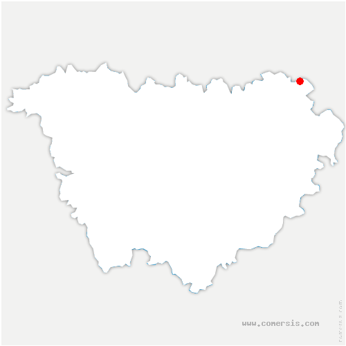 carte de localisation de Saint-Just-Malmont