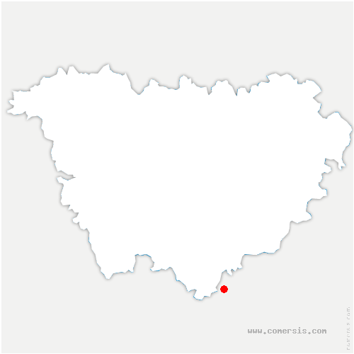 carte de localisation de Saint-Martin-d'Ollières