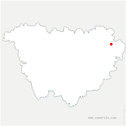 carte de localisation de Saint-Pal-de-Mons