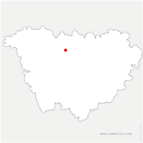 carte de localisation de Sembadel