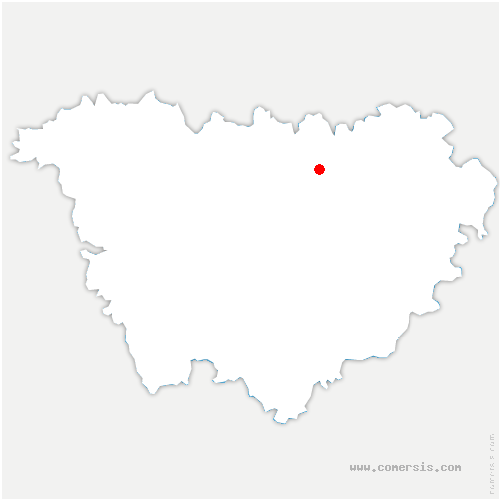 carte de localisation de Solignac-sous-Roche