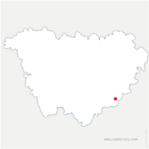 carte de localisation de Tartaras