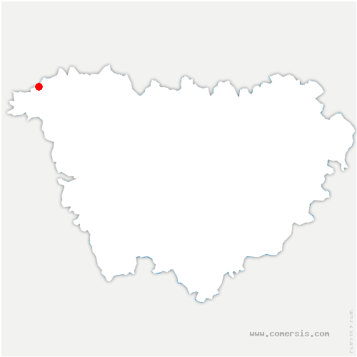 carte de localisation de Torsiac