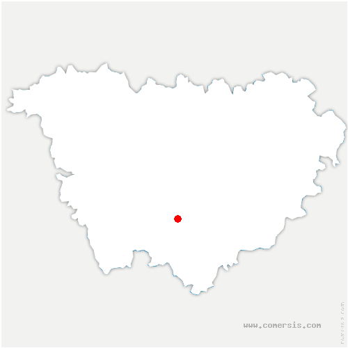 carte de localisation d'Unias