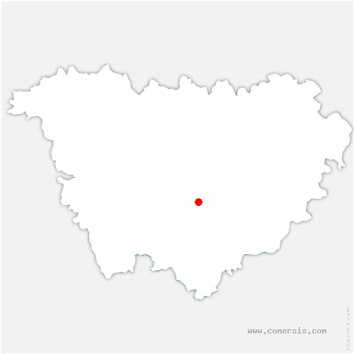carte de localisation de Vals-près-le-Puy