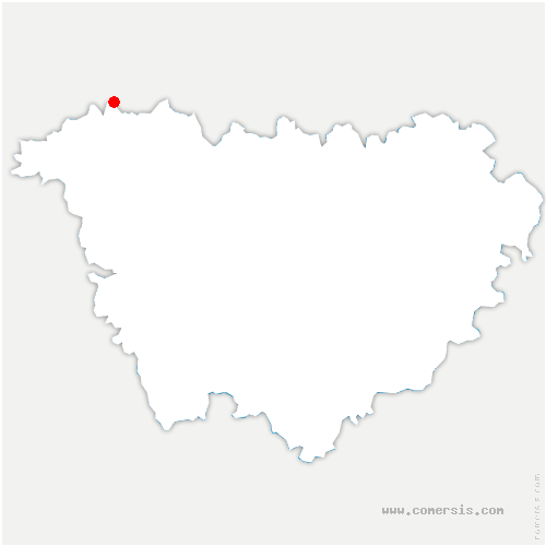 carte de localisation de Vézézoux