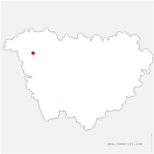 carte de localisation de Vieille-Brioude
