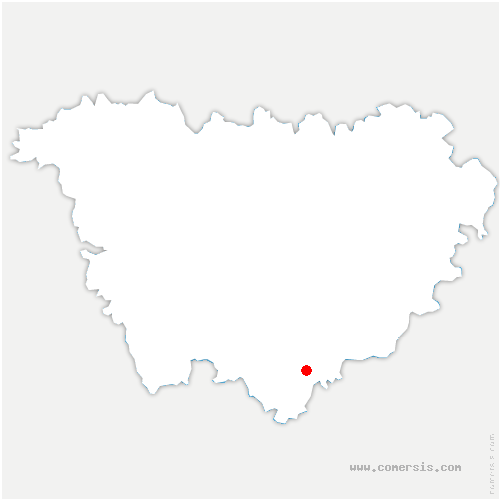 carte de localisation de Vielprat