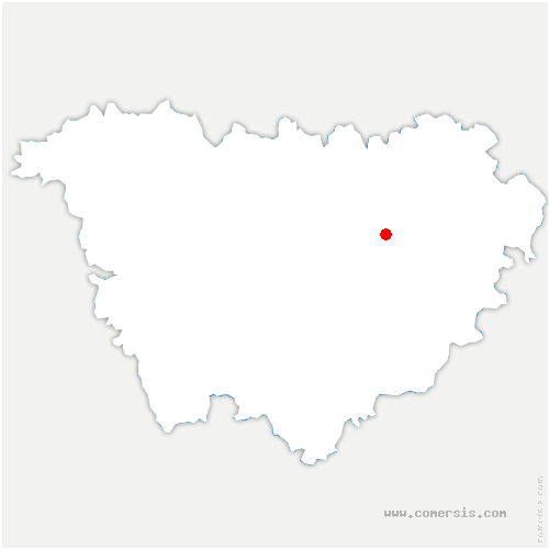 carte de localisation de Yssingeaux
