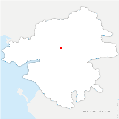 carte de localisation d'Angers