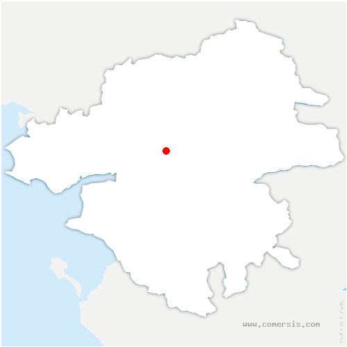 carte de localisation d'Avrillé
