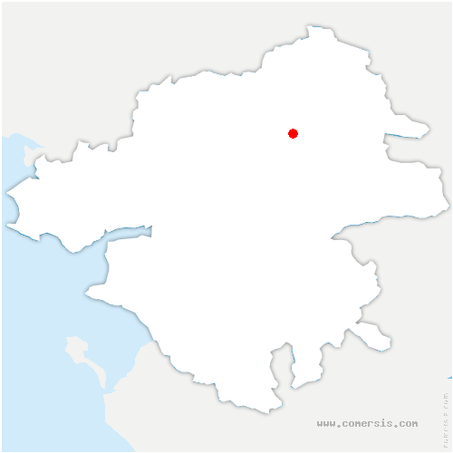 carte de localisation de Baracé