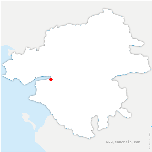 carte de localisation de Chalonnes-sur-Loire