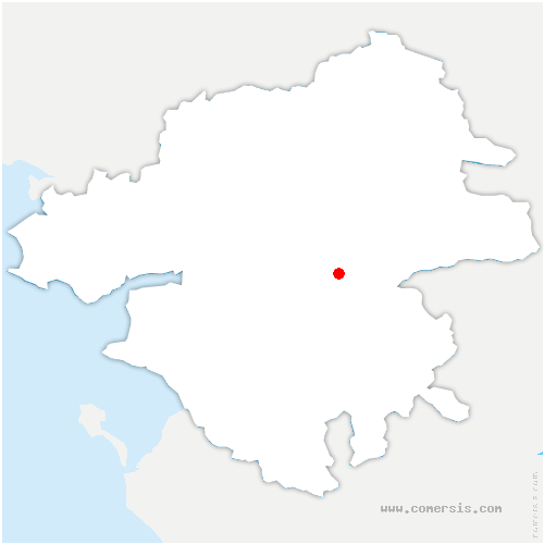 carte de localisation de Loire-Authion