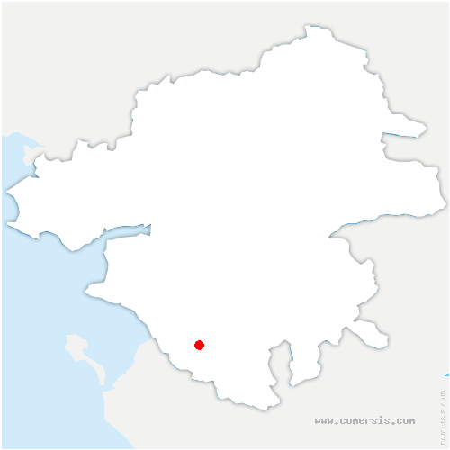 carte de localisation de Machecoul-Saint-Même