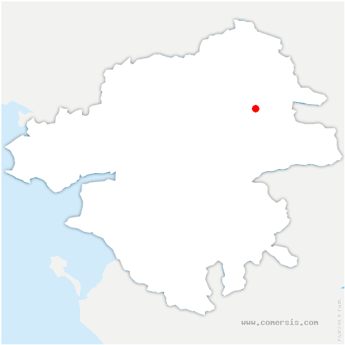 carte de localisation de la Meilleraye-de-Bretagne