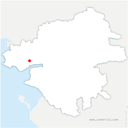 carte de localisation de Montoir-de-Bretagne