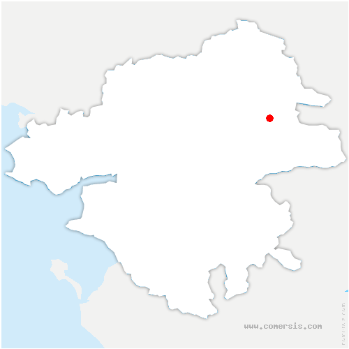 carte de localisation de Montpollin