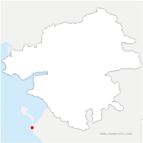 carte de localisation de Renac