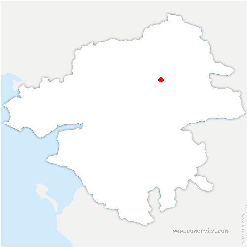 carte de localisation de Saint-André-Goule-d'Oie