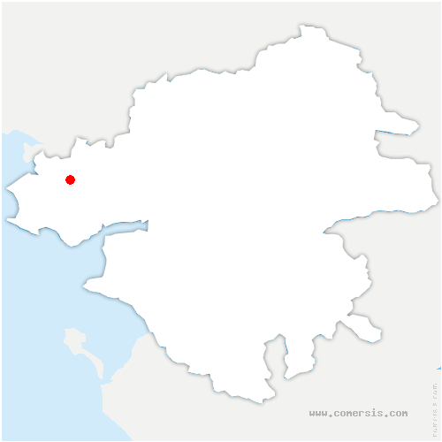 carte de localisation de Saint-Lyphard