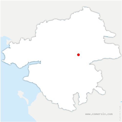 carte de localisation de Sucé-sur-Erdre