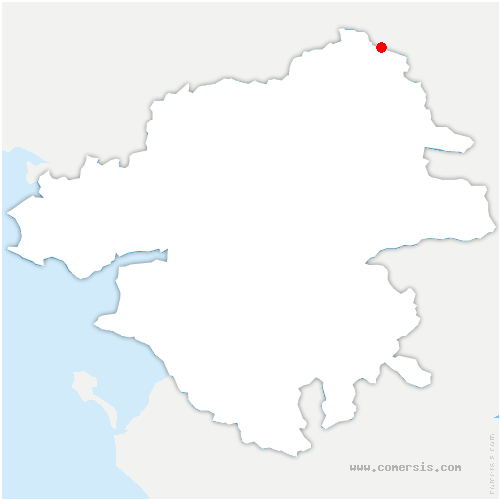 carte de localisation de Villepot