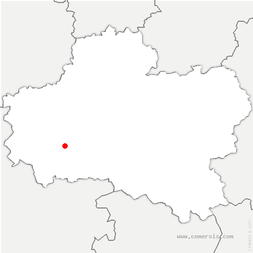 carte de localisation d'Ardon