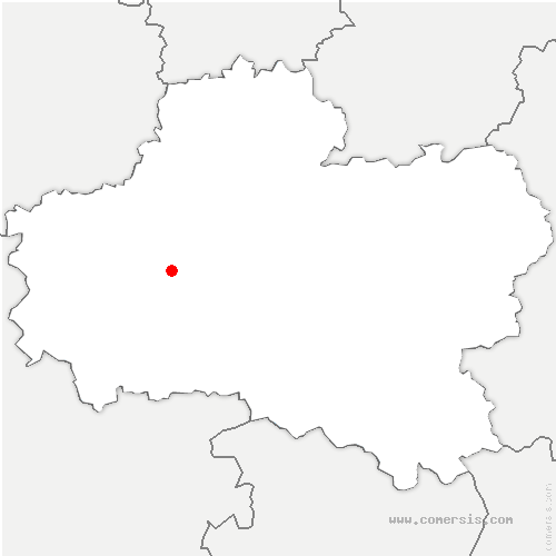 carte de localisation de Boigny-sur-Bionne
