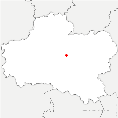 carte de localisation de Châtenoy