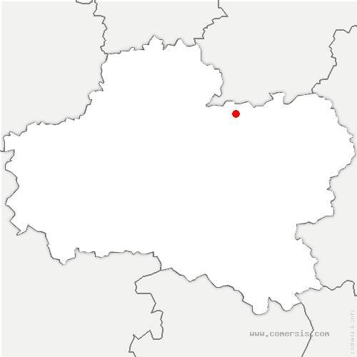 carte de localisation de Corbeilles