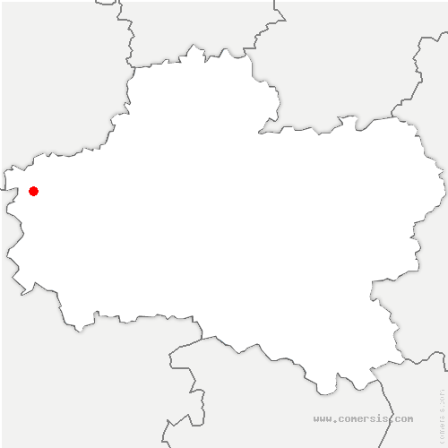 carte de localisation d'Épieds-en-Beauce