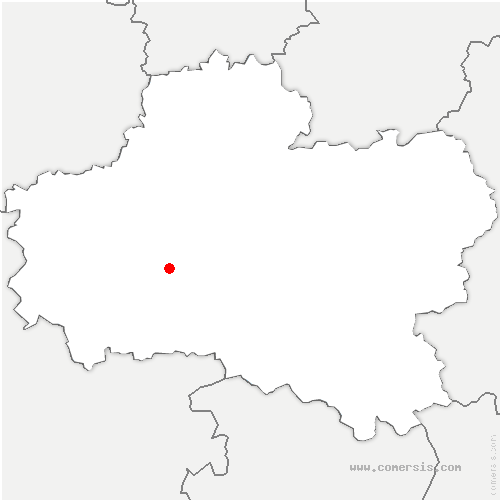 carte de localisation de Jargeau