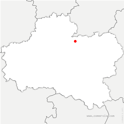 carte de localisation de Juranville