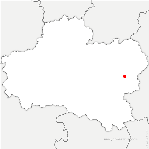 carte de localisation de Montbouy