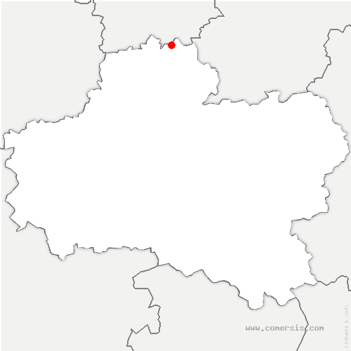 carte de localisation de Nangeville