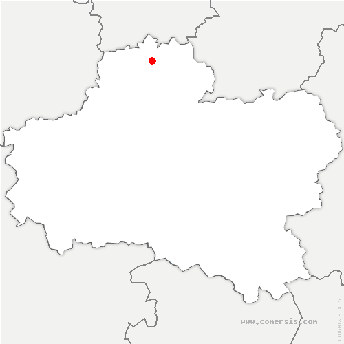 carte de localisation de Presly