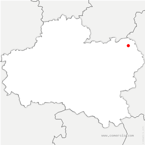 carte de localisation de Rozoy-le-Vieil