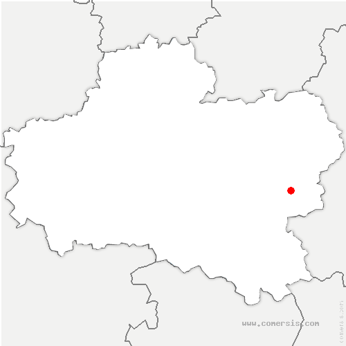 carte de localisation de Saint-Maurice-sur-Aveyron